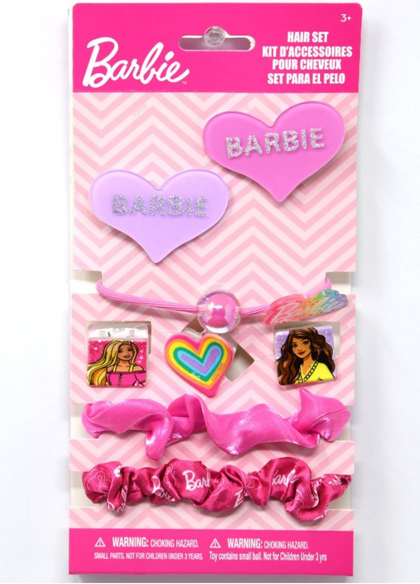 Amazon.com: Barbie- Townley Girl 8 Piece Hair Accessories Set : Baby